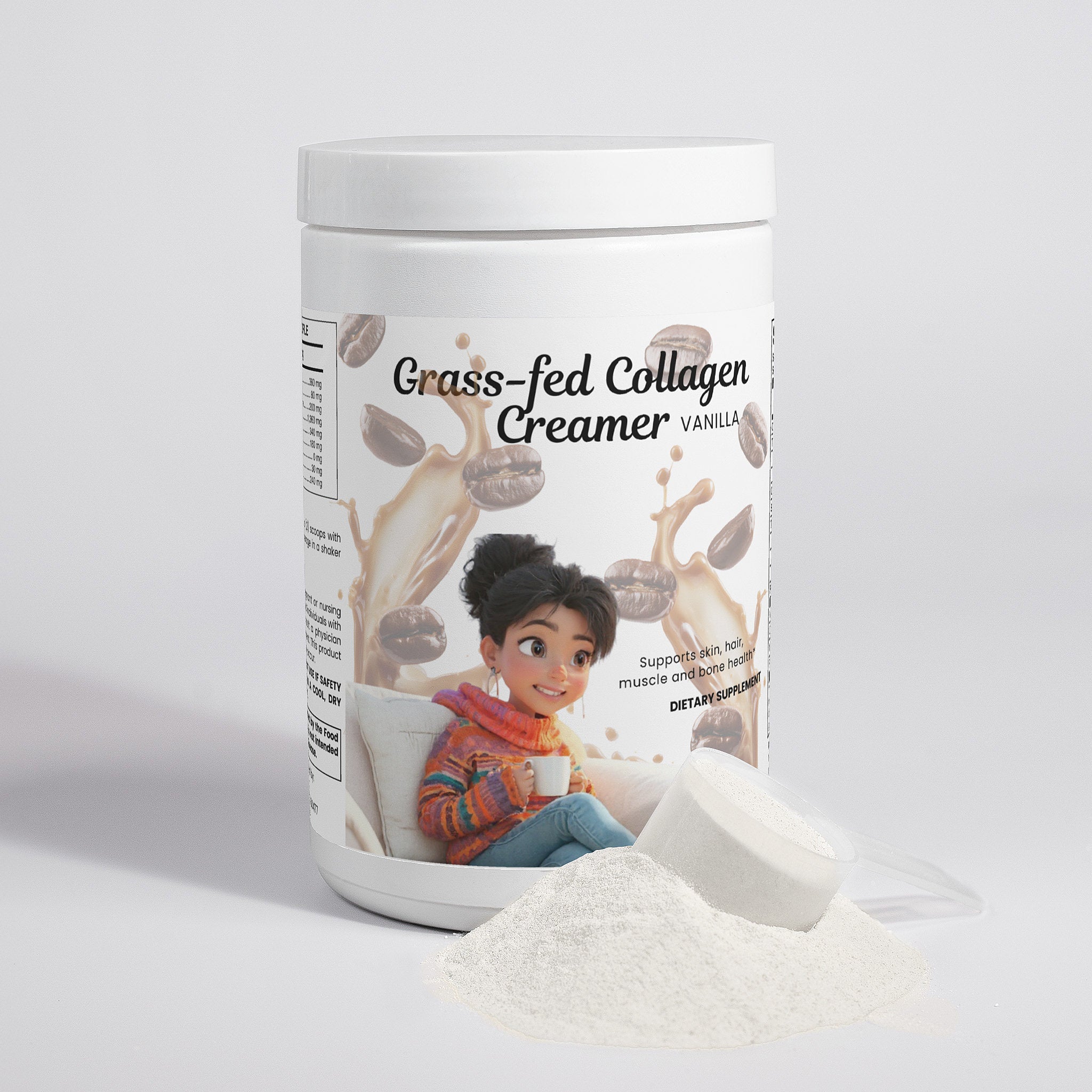 Grass-Fed Collagen Creamer (Vanilla)