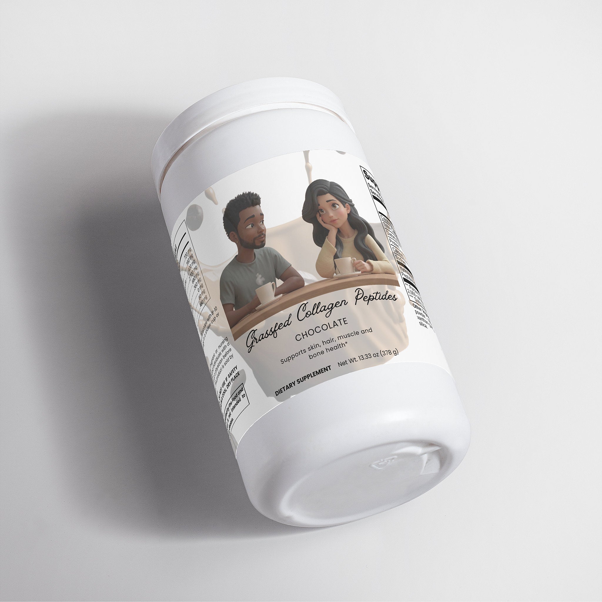 Grass-Fed Collagen Peptides Powder (Chocolate)