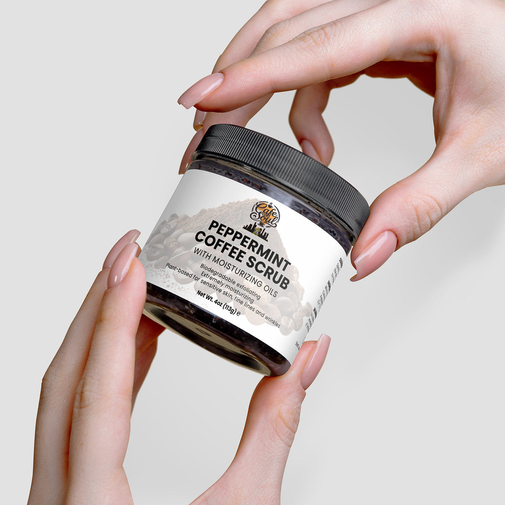 Peppermint Coffee Scrub
