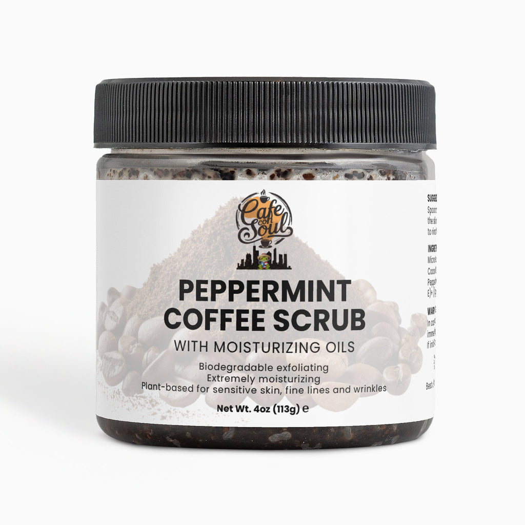 Peppermint Coffee Scrub