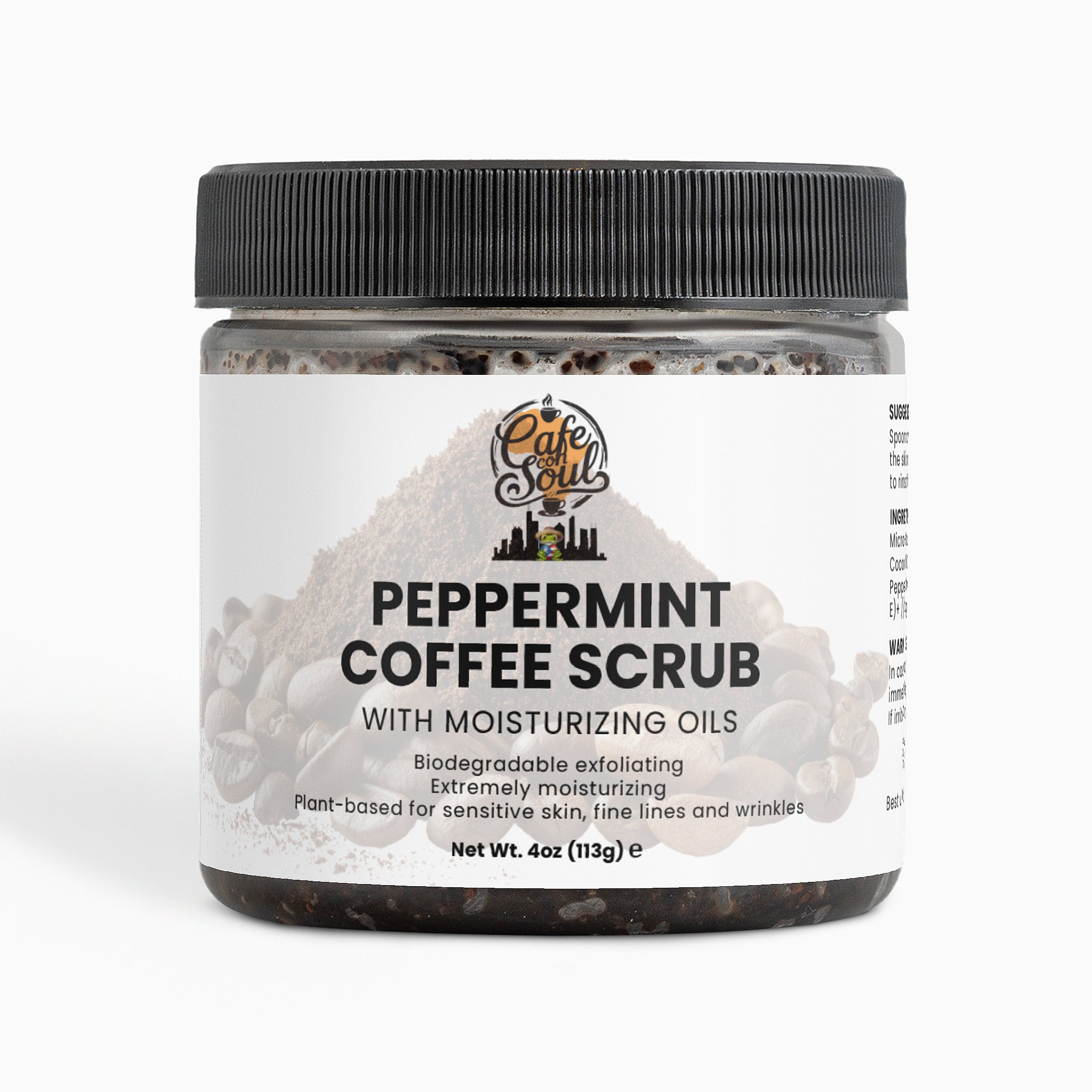 Peppermint Coffee Scrub