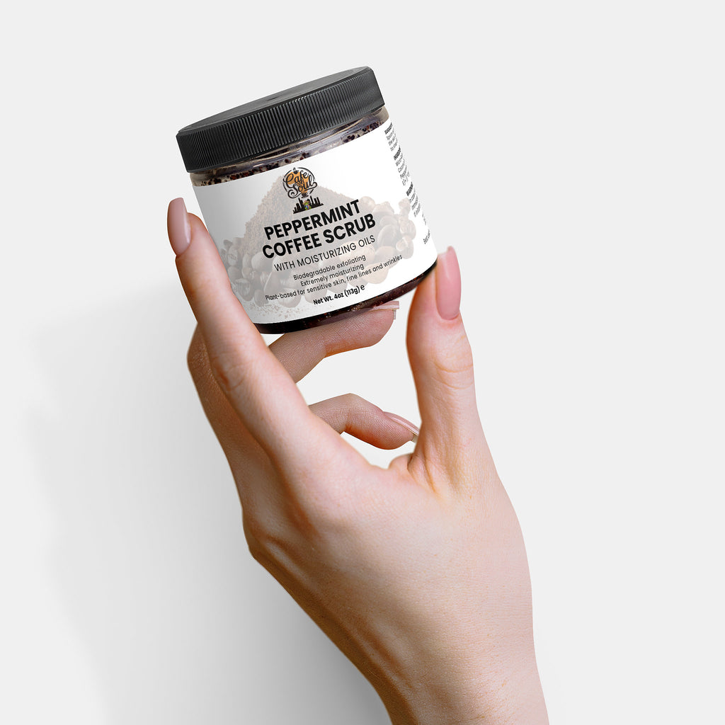 Peppermint Coffee Scrub