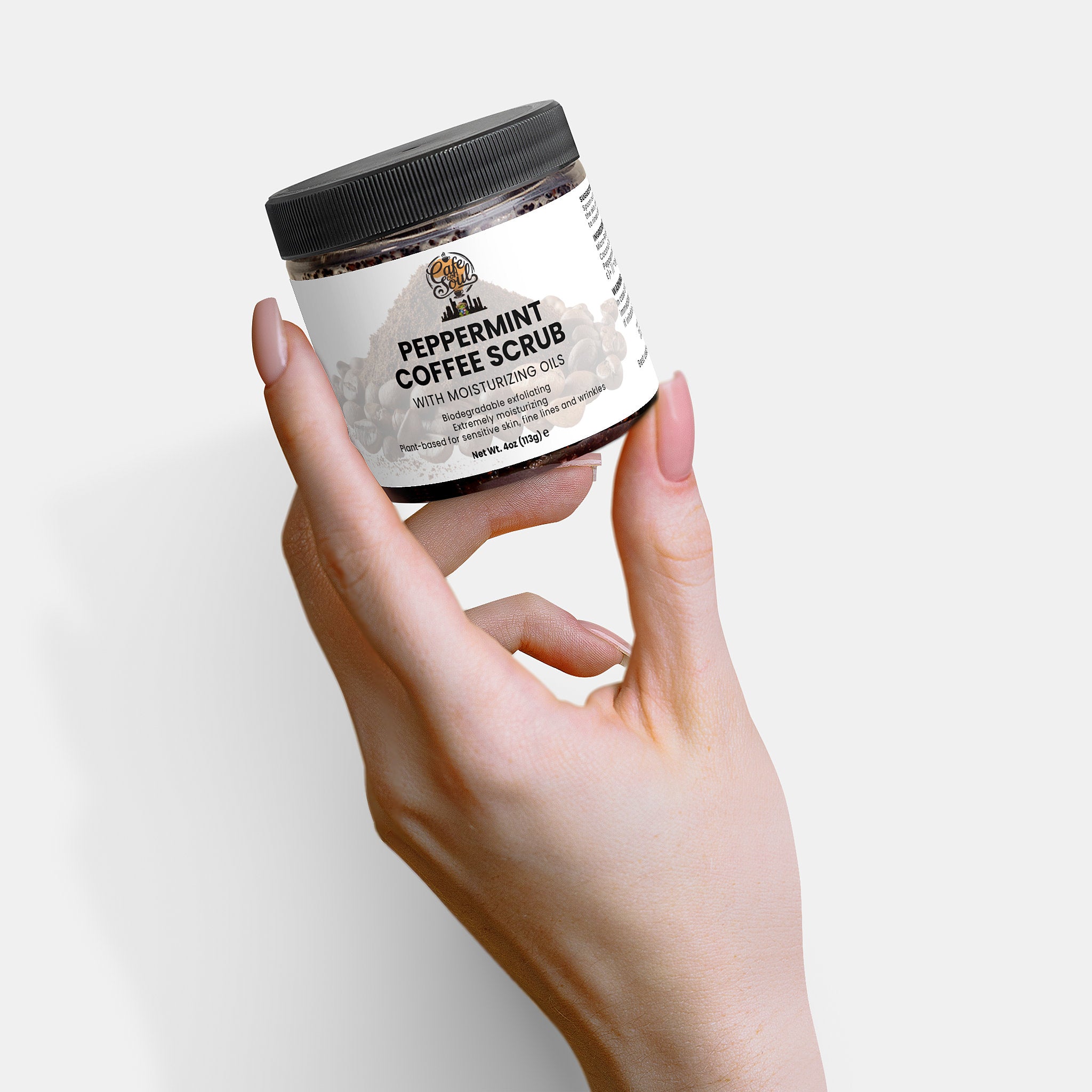 Peppermint Coffee Scrub