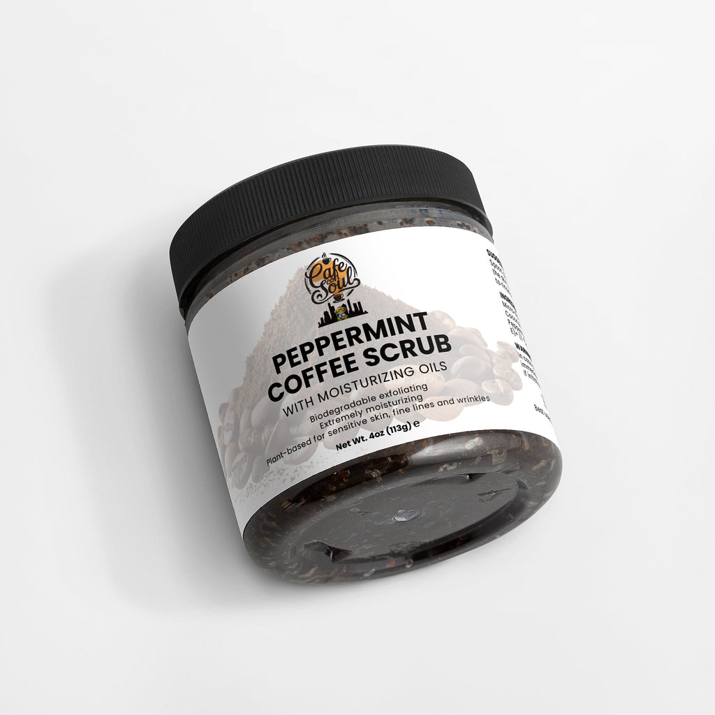 Peppermint Coffee Scrub