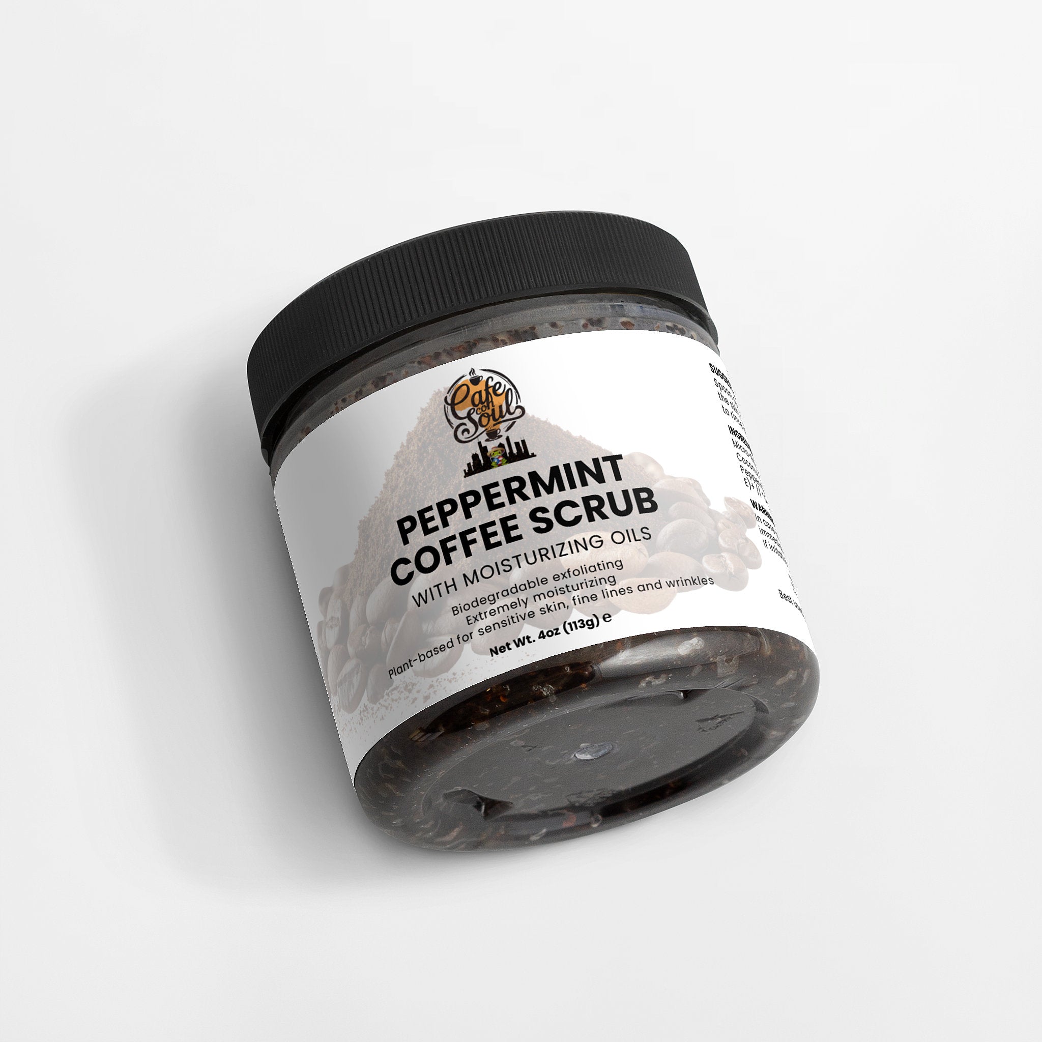 Peppermint Coffee Scrub