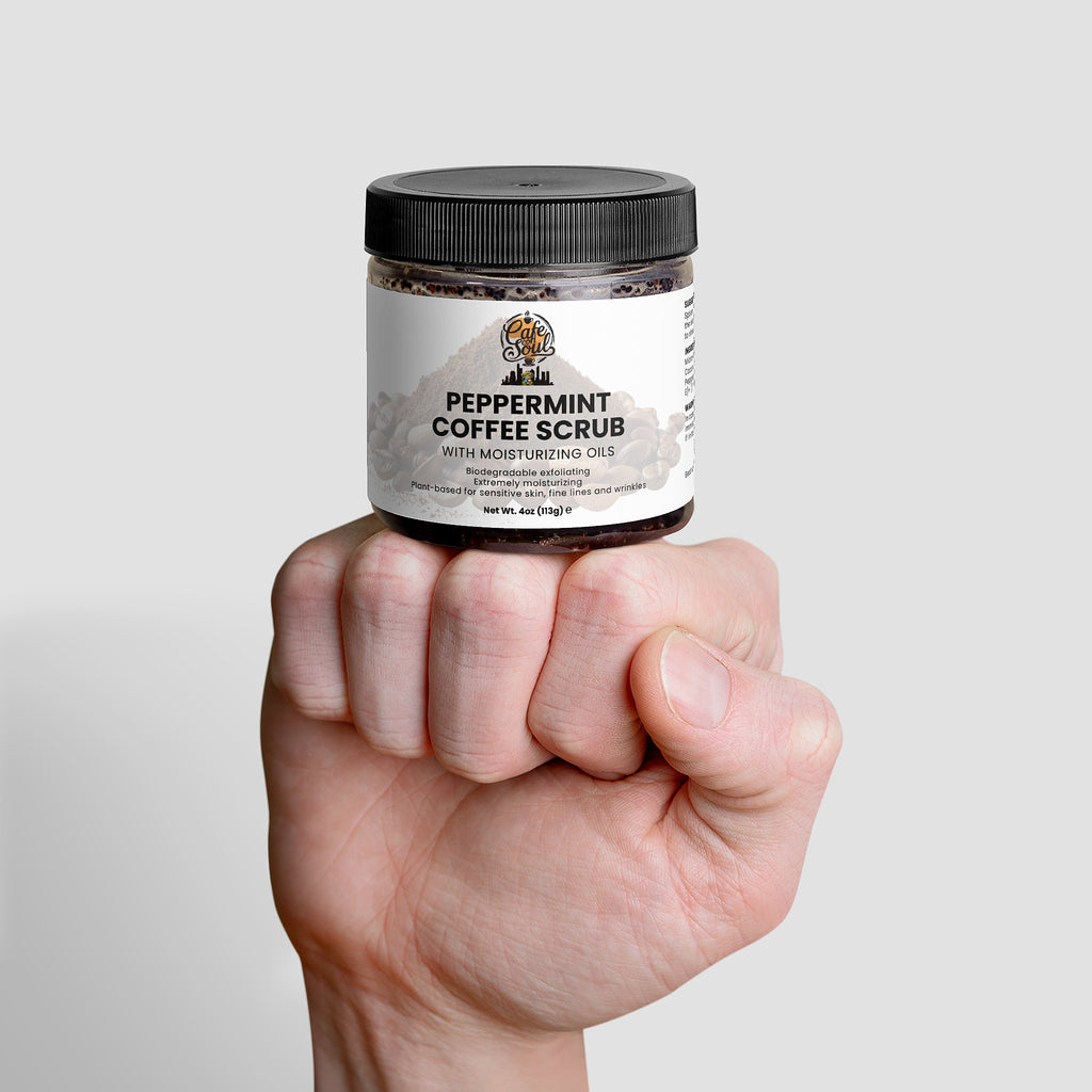 Peppermint Coffee Scrub
